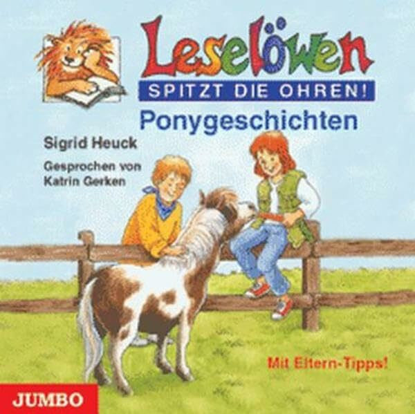 Gerken, Katrin Leselöwen spitzt die Ohren. Ponygeschichten. CD
