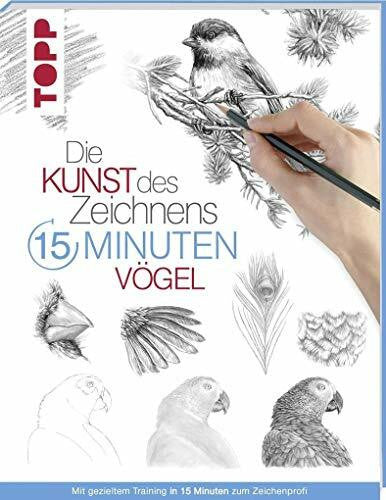 frechverlag Die Kunst des Zeichnens 15 Minuten - Vögel: Mit gezieltem Training in 15 Minuten zum Zeichenprofi