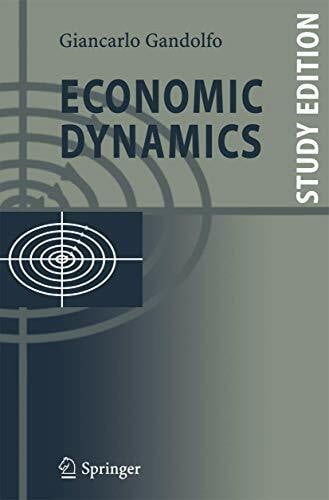 Gandolfo, Giancarlo Economic Dynamics: Study Edition