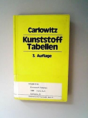 Kunststoff-Tabellen