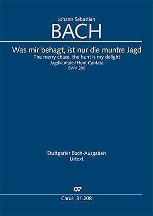 Donaldson, Julia Johann Sebastian Bach-The Merry Chase The Hunt Is My Delight-Soli SSTB, SSTB and Orchestra-SCORE