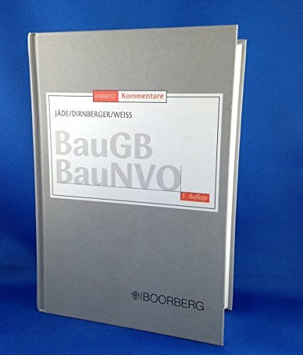 Weiss, Josef BauGB · BauNVO context 5.0