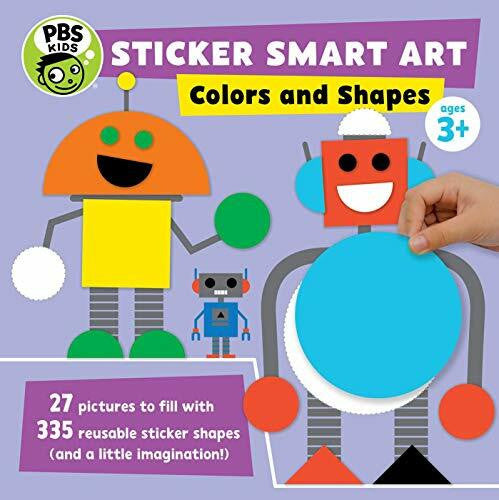 PBS KIDS Sticker Smart Art: Colors and Shapes (PBS Kids)