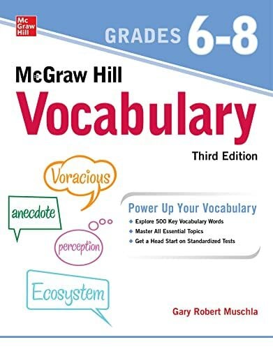 Muschla, Gary Robert McGraw Hill Vocabulary, Grades 6-8