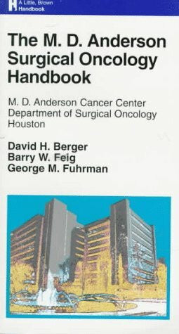 M.D.Anderson Cancer Center M.D.Anderson Surgical Oncology Handbook