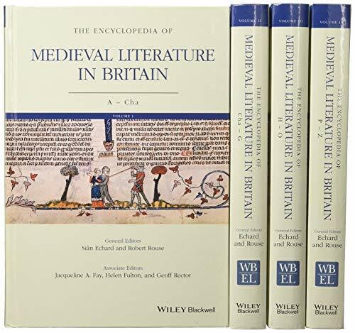 Fulton, Helen The Encyclopedia of Medieval Literature in Britain, 4 Volume Set (Wiley-Blackwell Encyclopedia of Literature)