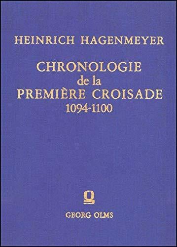 Chronologie de la première croisade, 1094-1100,