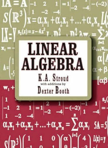 Booth, Dexter J. Linear Algebra