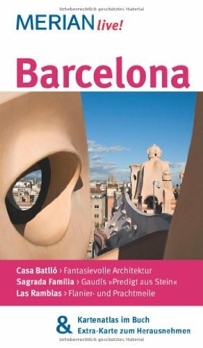 Klöcker, Harald MERIAN live! Reiseführer Barcelona: Mit Kartenatlas im Buch und Extra-Karte zum Herausnehmen