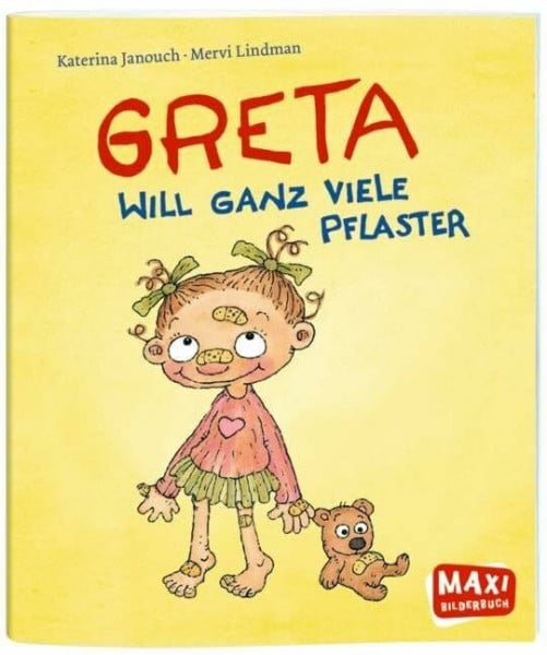 Lindman, Mervi Greta will ganz viele Pflaster (MAXI Bilderbuch)