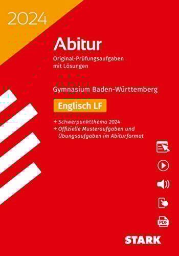 STARK Abiturprüfung BaWü 2024 - Englisch Leistungsfach (Abitur-Prüfungen)