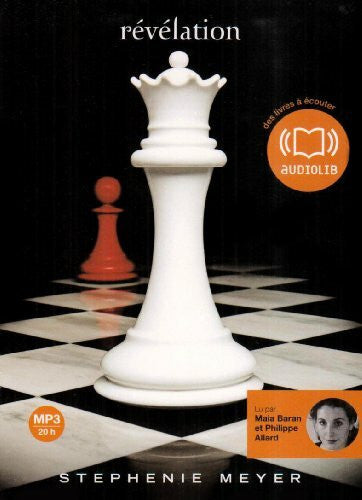Allard, Philippe Twilight 4 - Révélation: Livre audio 2CD MP3 - Livret 4 pages