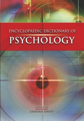 Davey, Graham The Encyclopaedic Dictionary Of Psychology