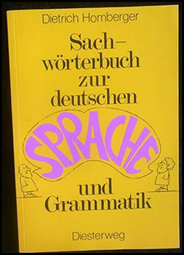 Homberger, Dietrich Sachwörterbuch zur deutschen Sprache und Grammatik