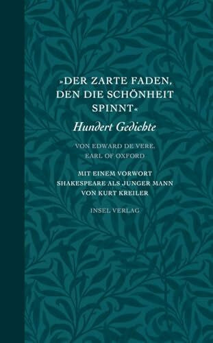 Kreiler, Kurt »Der zarte Faden, den die Schönheit spinnt«: Hundert Gedichte. Englisch und deutsch