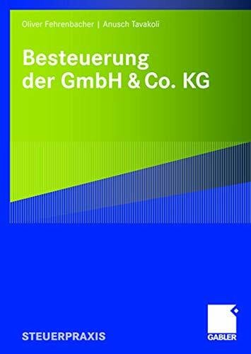 Anusch Tavakoli Besteuerung der GmbH & Co. KG