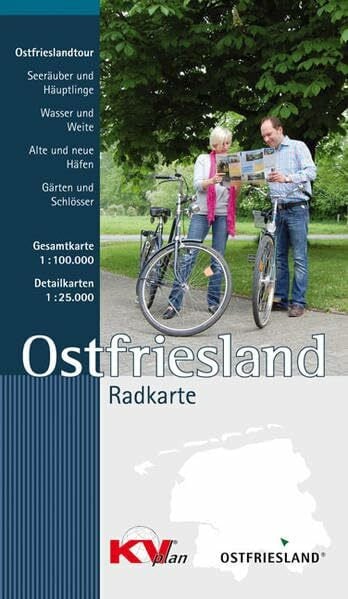 Kommunalverlag Tacken e.K. Ostfrieslandtouren: Radkarte 1:100.000 zu den Premiumrouten: Seeräuber und Häuptlinge, Wasser und Weite, Alte und neue Häfen, Gärten und Schlösser, 36 ... Sonderausgaben: Reiterkarten, Atlanten)