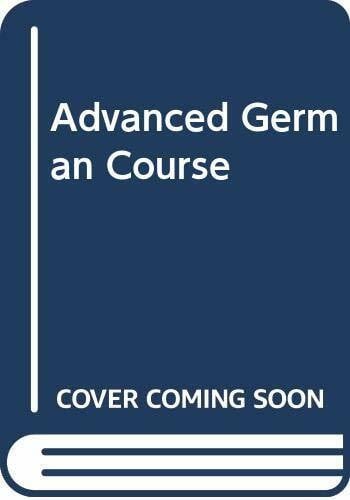 Russon, Leslie John Advanced German Course