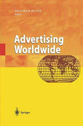 Kinturi, M.-L. Advertising Worldwide: Advertising Conditions in Selected Countries