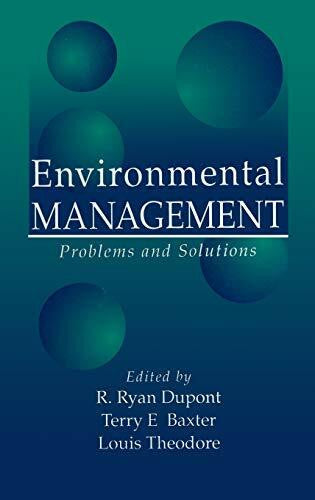 Baxter, Terry E. Environmental Management: Problems and Solutions