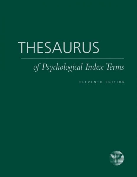 Tuleya, Lisa Gallagher Thesaurus of Psychological Index Terms