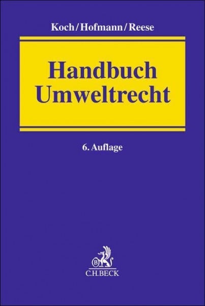 Buchmüller, Christian Handbuch Umweltrecht