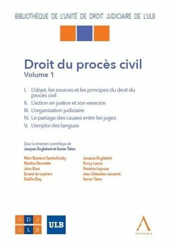 COLLECTIF. DROIT DU PROCES CIVIL-VOL I (1): Tome 1