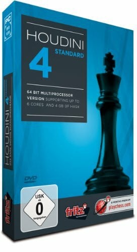 Houdart, R. Houdini 4 Standard: PC chess program- 64 Bit Multiprocessorversion supports up to 6 cores & 4 GB of hash memory