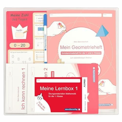 Langhans, Katrin Meine Lernbox 1 - Mathematik - Fit für das 1. Schuljahr: Übungsmaterialien 1. Klasse für zu Hause und im Unterricht mit Etikett gratis