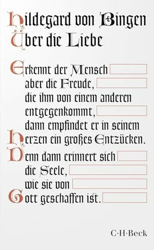 Dinzelbacher, Peter Über die Liebe (Beck Paperback)