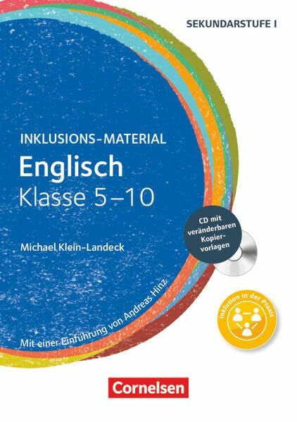 Klein-Landeck, Michael Inklusions-Material - Klasse 5-10: Englisch - Buch mit CD-ROM