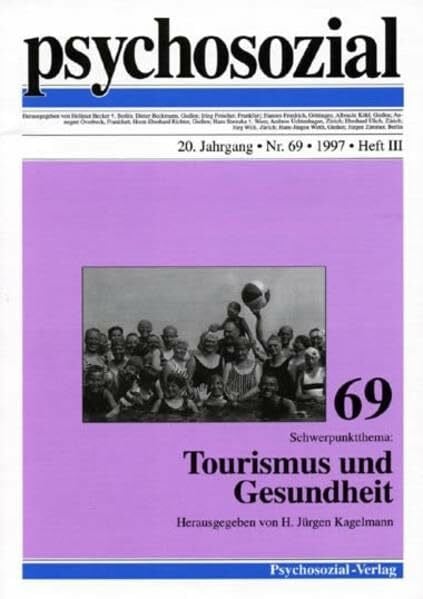 Kagelmann, H Jürgen Tourismus und Gesundheit (psychosozial)