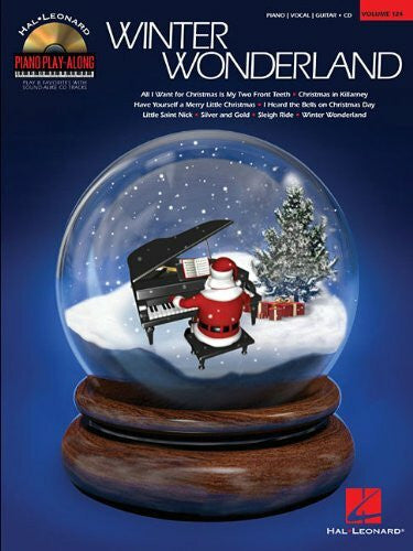 Hal Leonard Publishing Corporation Winter Wonderland: Piano Play-Along Volume 124 (Hal Leonard Piano Play-along, Band 124)