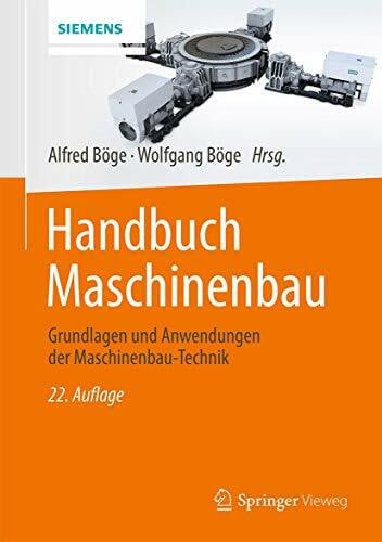 Barfels, Lutz Handbuch Maschinenbau: Grundlagen und Anwendungen der Maschinenbau-Technik