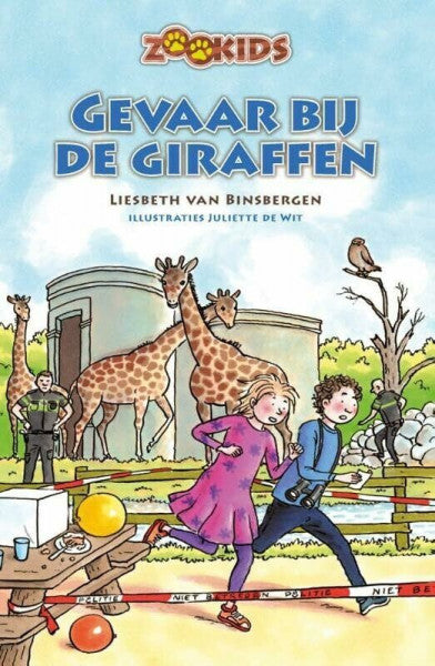 Wit, Juliette de Gevaar bij de giraffen (Zookids, 7)
