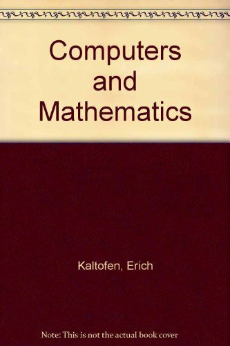 Stephen M. Watt Computers and Mathematics