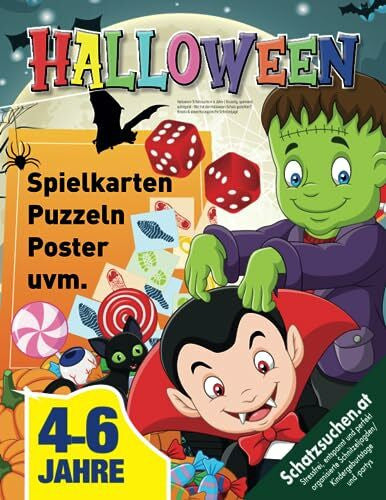 Bravo, Birgit Halloween Schnitzeljagd 4-6 Jahre: Kreativ geplante Schatzsuche mit allen Materialien, Spurensuche, um den Schatz zu finden & den Dieb zu überführen. (Bravo Schatzsuche)