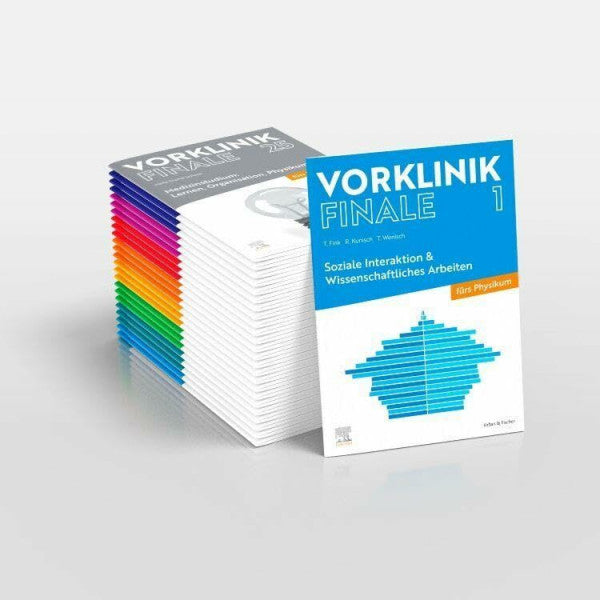 Elsevier GmbH Vorklinik Finale Paket mit allen 25 Bänden - fürs Physikum