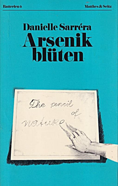 Mattheus, Bernd Arsenikblüten: Zweisprachig