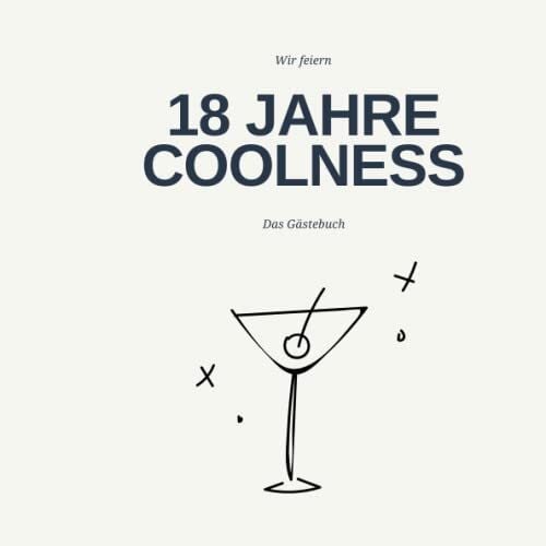 Feierei, Nicis Gästebuch 18 Geburtstag: Buch zum Eintragen für Glückwünsche und die schönsten Fotos I Geschenk für Mädchen oder Junge I Geschenkidee 18. Geburtstag