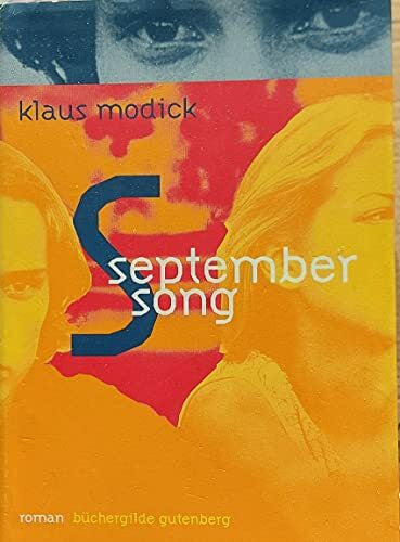 Modick, Klaus September Song, Roman,