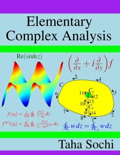 Sochi, Taha Elementary Complex Analysis