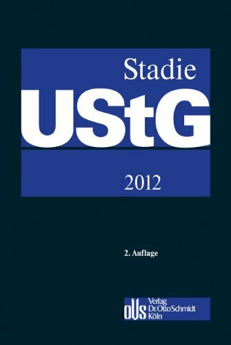 Stadie, Holger Umsatzsteuergesetz