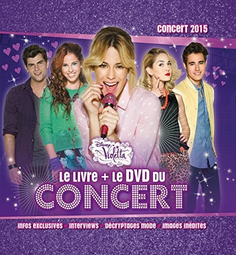 Hachette Jeunesse Violetta: Le livre + le DVD du concert