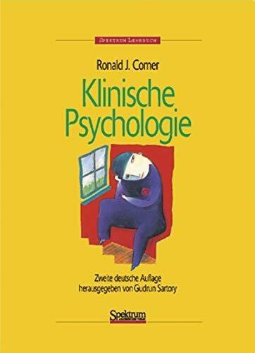 Metsch, Josef Klinische Psychologie: Herausgegeben von Gudrun Sartory