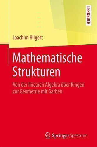 Hilgert, Joachim Mathematische Strukturen: Von der linearen Algebra über Ringen zur Geometrie mit Garben