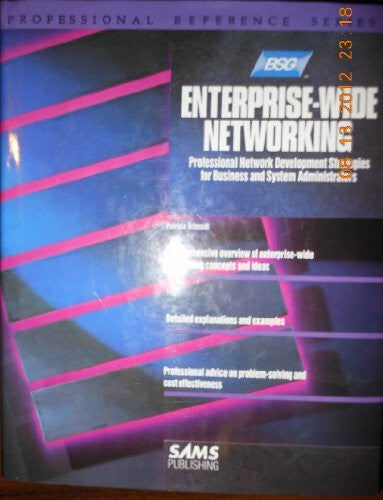 Schnaidt, Pat Enterprise Wide Networking (Professional Reference Series)