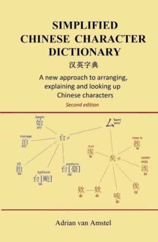 van Amstel, Adrian Simplified Chinese Character Dictionary: A new approach to arranging, explaining and looking up Chinese characters