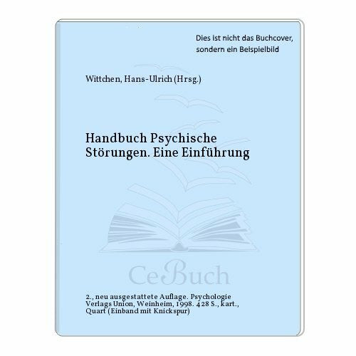 Hans- Ulrich Wittchen Handbuch psychische Störungen