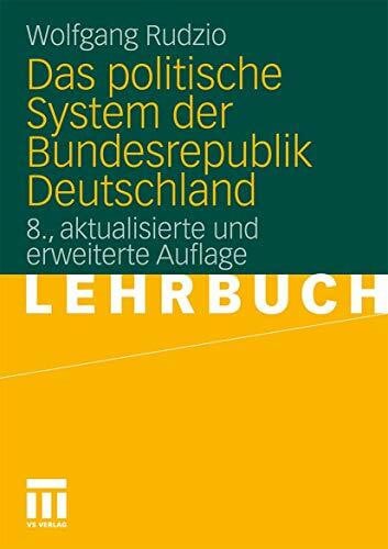 Rudzio, Wolfgang Das politische System der Bundesrepublik Deutschland